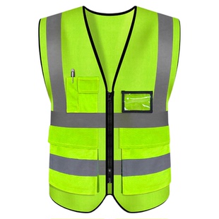 反光衣安全背心马甲透气交通施工地马甲环卫工安全服汽车夜间荧光