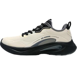 乔丹运动鞋男鞋春季2026新款专业减震跑鞋官方正品皮面防水跑步鞋