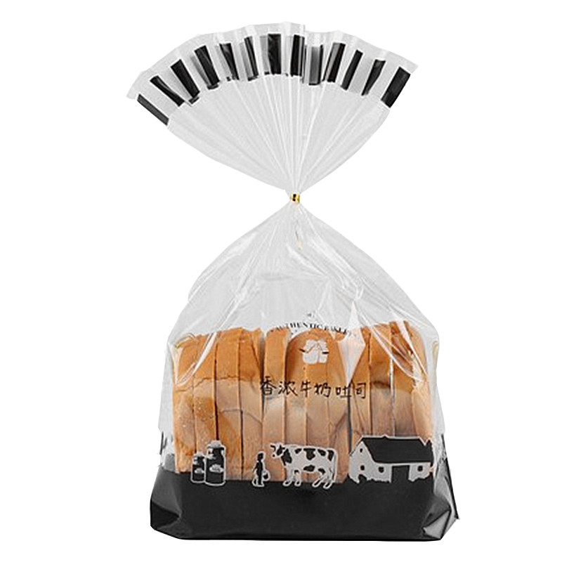 西点袋烘培包装袋曲奇饼干袋点心袋桃酥袋食品包装袋一次性透明袋