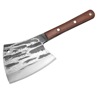 松益高锰钢重型砍骨刀斩骨刀砍骨头专用刀剁骨刀砍骨斧砍大骨头