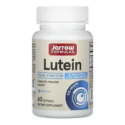 Jarrow Formulas杰诺叶黄素胶囊玉米黄质成人眼疲眼睛视功能健康