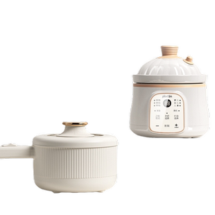 plodon浦利顿全阶段辅食喂养组合四阶段微压炖锅+宝宝小奶锅