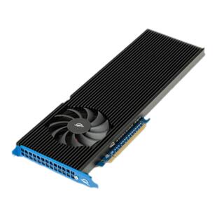 OWC 8M2 M.2 NVMe转PCIe3.0 RAID5转接卡8盘位高密度存储AI模型