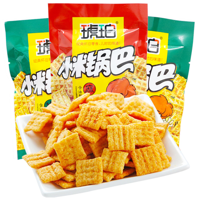 琥珀小米锅巴儿时味经典怀旧小吃