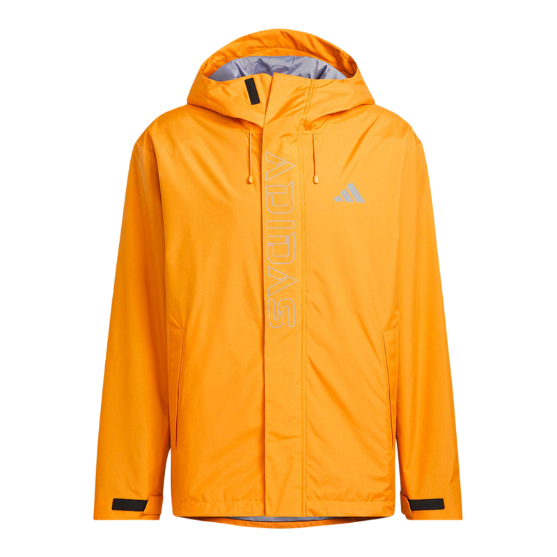 Adidas阿迪达斯户外防风外套男女同款防雨登山服连帽夹克KF5235