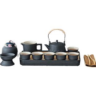 几物森林功夫茶具套装中式陶瓷茶壶盖碗茶杯茶盘轻奢高档家用喝茶