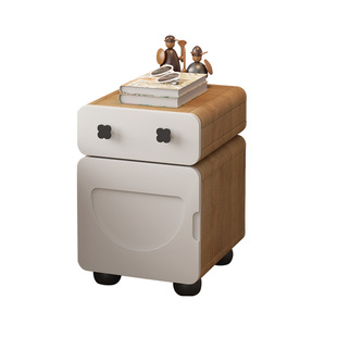 床头柜25公分35cm极窄夹缝收纳柜小户型卧室机器人创意床边置物柜