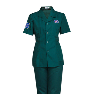 急诊科工作服夏季120救护车司机急救中心医护士服女短袖南丁格尔