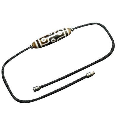 天珠专用横穿挂绳文玩黄金蜜蜡