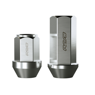 rays 304不锈钢轮胎改装螺母特斯拉锻造螺丝轮毂螺帽轱辘紧固