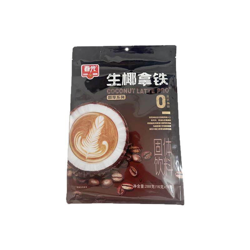 春光生椰拿铁288g椰奶与咖啡碰撞