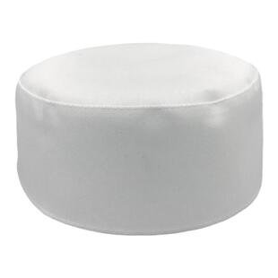 礼拜帽葬礼维吾尔民族风白事男帽殡葬小白帽回族单层带经文白帽