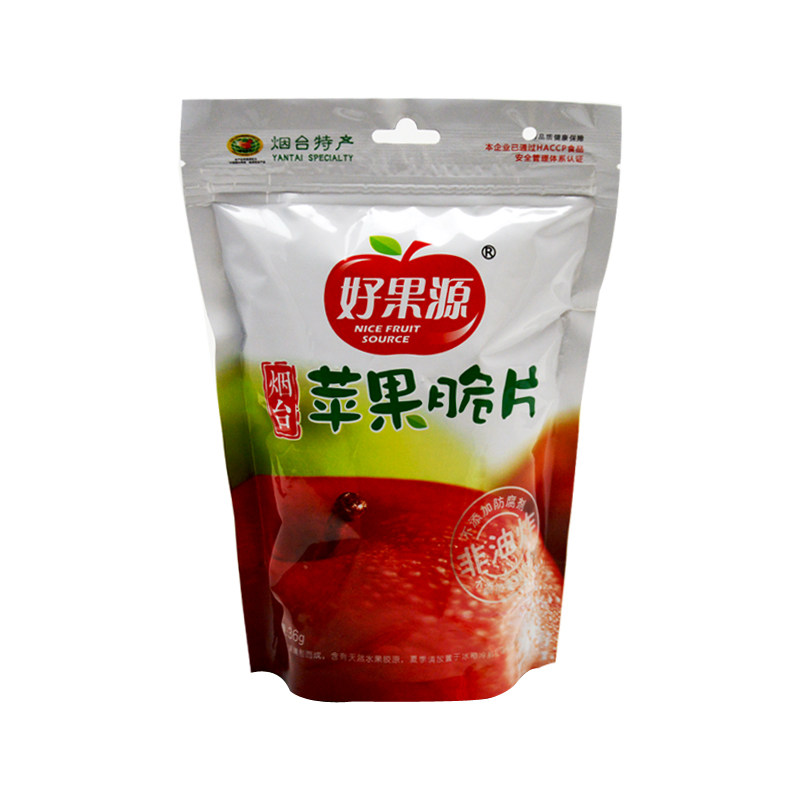 好果源苹果干脆片苹果片无添加油糖脱水苹果圈水果干烟台特产礼盒