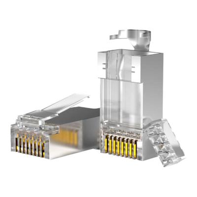 超六类/七类/八类万兆水晶头纯铜