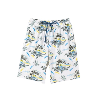 Jockey睡裤男短裤夏季莫代尔家居裤系带男士中裤五分裤可外穿裤子