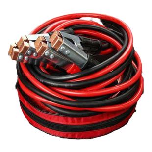 汽车电瓶线搭火线纯铜接电瓶搭线过江龙夹子搭车打火连接线搭电线