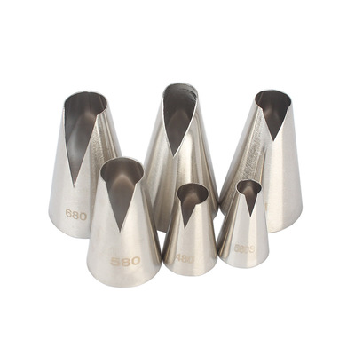 圣安娜饺子浮云不锈钢裱花嘴蛋糕