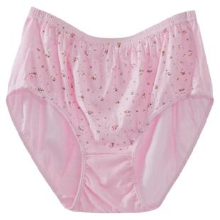 中老年纯棉内裤女大妈咪宽松大码中高腰超市老式三角裤头老人短裤