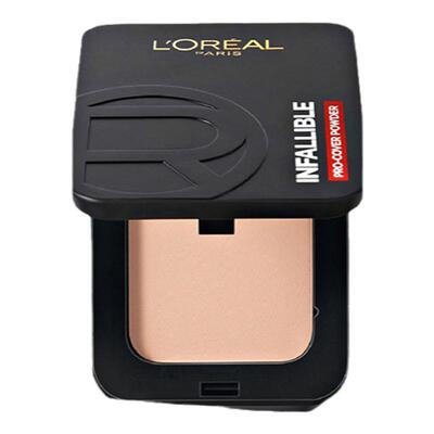 欧莱雅磨皮大王粉饼持久定妆遮瑕