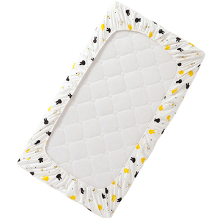 婴童纯棉床笠新生儿宝宝全棉床单床垫保护套亲子款儿童床罩可定制