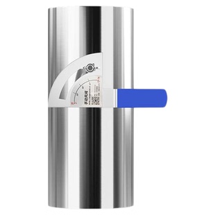 304不锈钢风量调节阀 风管道蝶阀止回阀风管阀门开关圆形手动风阀