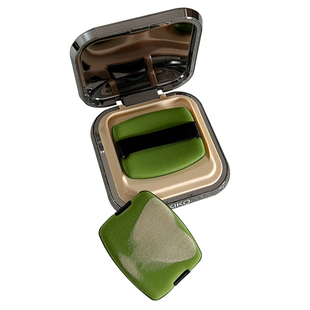 优笙色适用kiko粉饼粉扑植绒粉扑方形干湿两用定妆干粉扑替换美妆