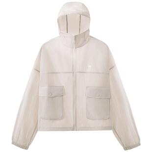 骆驼女装轻薄防晒衣短款新款防紫外线凉感宽松透气防泼水防晒服女