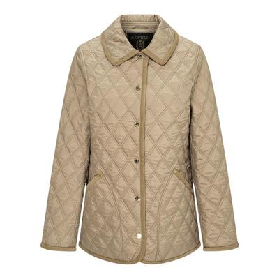 Scofield女装简约灯芯绒拼接棉服