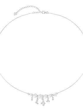 VIVIWELL月光琉璃轻奢项链