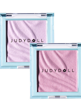 Judydoll橘朵清透高光腮红盘提亮