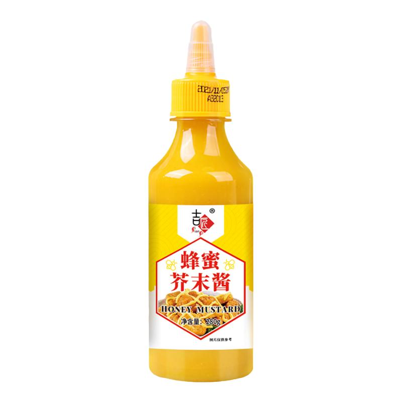 蜂蜜芥末酱甜辣酱炸鸡薯条吐司面包鱼排寿司鸡翅热狗韩式商家用