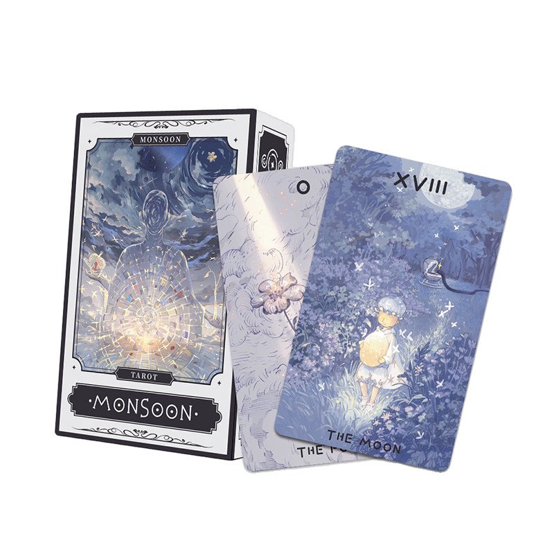 【Woh】远方季风塔罗牌 伟特系塔luo卡牌 韦特星菱卡集78张维特