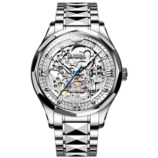 瑞士认证正品牌专卖店新款镂空男表进口机芯机械表高档腕表十大