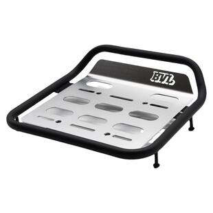 适用于本田幼兽CC110改装不锈钢管前货架 铝合金板置物架 BVL改装