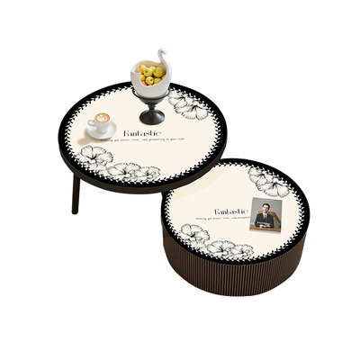 圆形茶几桌垫桌面防滑垫轻奢高级感桌布防水防油免洗防烫餐桌垫子