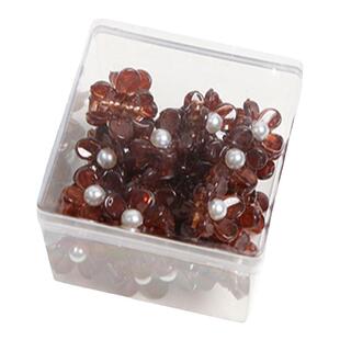 山茶花小号发夹森系仙美公主头小夹子女头饰侧边夹刘海碎发小抓夹