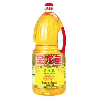 金龙鱼纯正菜籽油压榨食用油