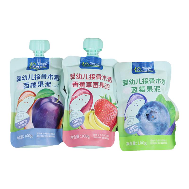 天然世家婴幼儿果泥宝宝儿童水果泥西梅苹果泥香蕉味佐餐休闲零食