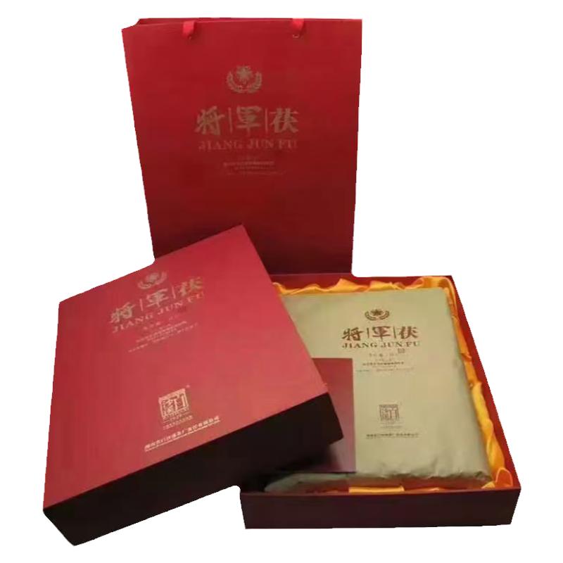 2012年老茶湖南安化黑茶白沙溪红色将军茯3kg金花茯茶收藏佳品