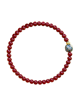 马年本命年手链属马过年新年天然朱砂红色手链女款红绳转运礼物|
