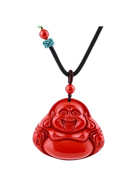 石方界朱砂佛公吊坠佛公吊坠