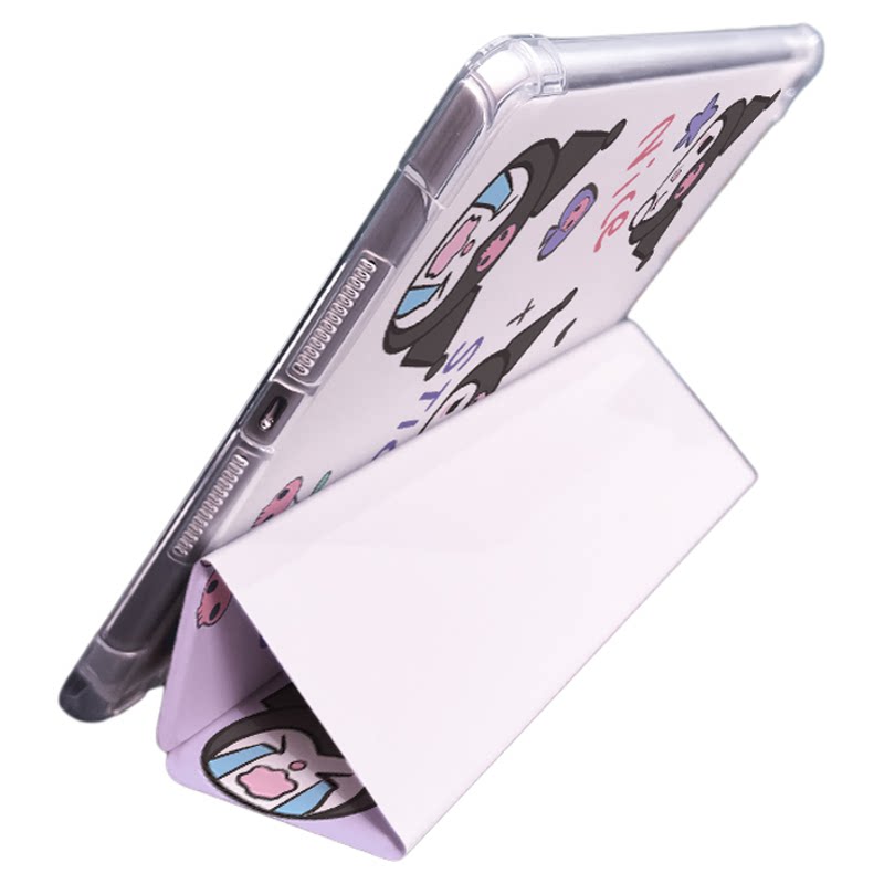 适用于ipad三折硅胶保护壳防摔