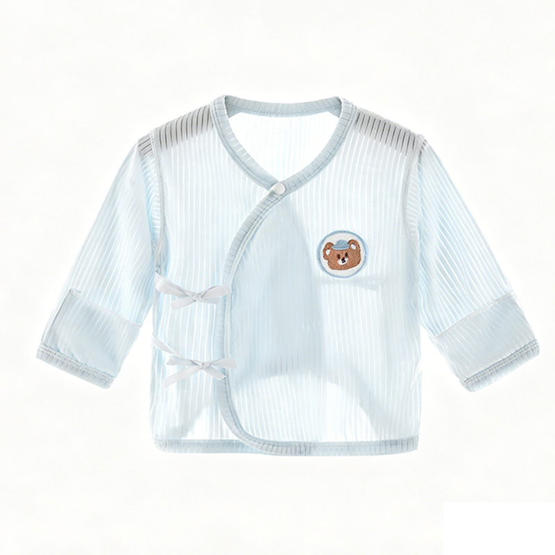 婴儿衣服满月宝宝莫代尔半背衣