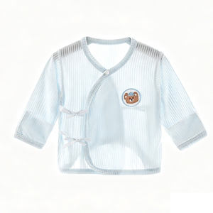 婴儿衣服满月宝宝莫代尔半背衣