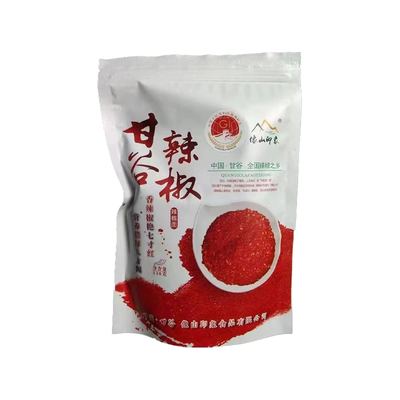 袋装甘谷辣椒像山印象甘肃特产