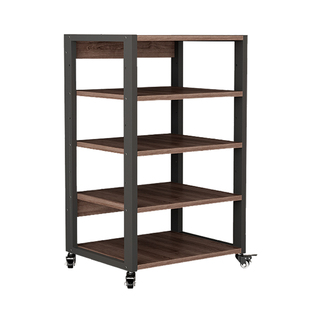 钢架实木组合功放机架胆机支架CD机柜黑胶唱片机解码器耳放收纳架