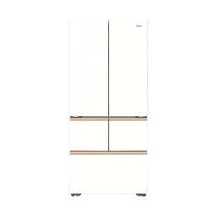 以旧换新补贴海尔麦浪512L法式双开超薄嵌入式冰箱家用无霜一级