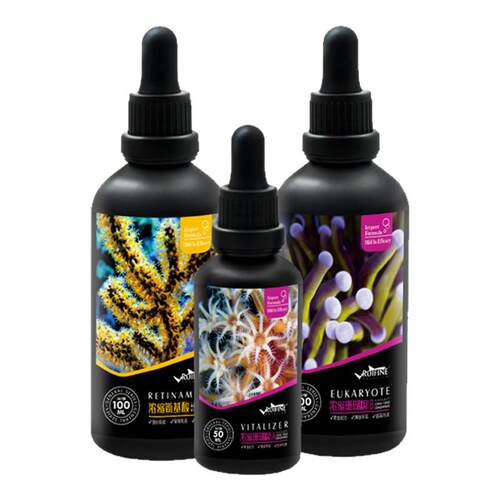 RUIFINE瑞丰液体珊瑚粮浓缩氨基酸珊瑚荤素AB粮海水鱼缸珊瑚饲料