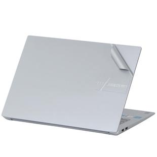 适用华硕无畏pro14贴纸贴膜锐龙版笔记本电脑贴纸M3400银灰色黑色vivobook贴膜外壳保护膜灵耀pro16膜a豆13寸