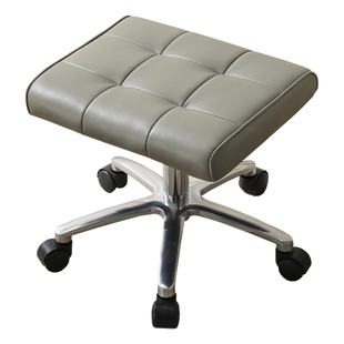 真皮搁脚凳子可调节升降放腿沙发凳家用办公室垫脚翘脚凳午休神器